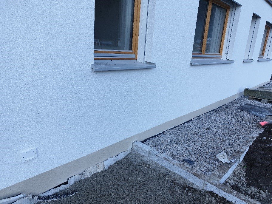 Fassadenbau mit Fremdüberwachung